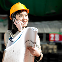 Construction Work on Phone